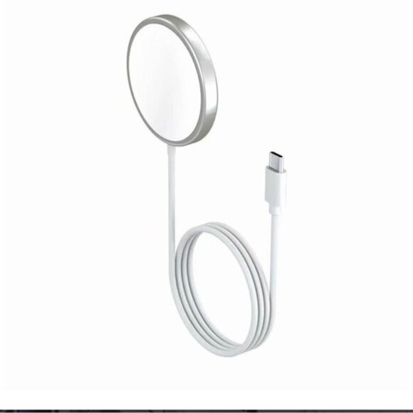Magnetic Wireless Charger iPhone 15/14/13/12 Series USB-C Cable - Picture 4 of 7